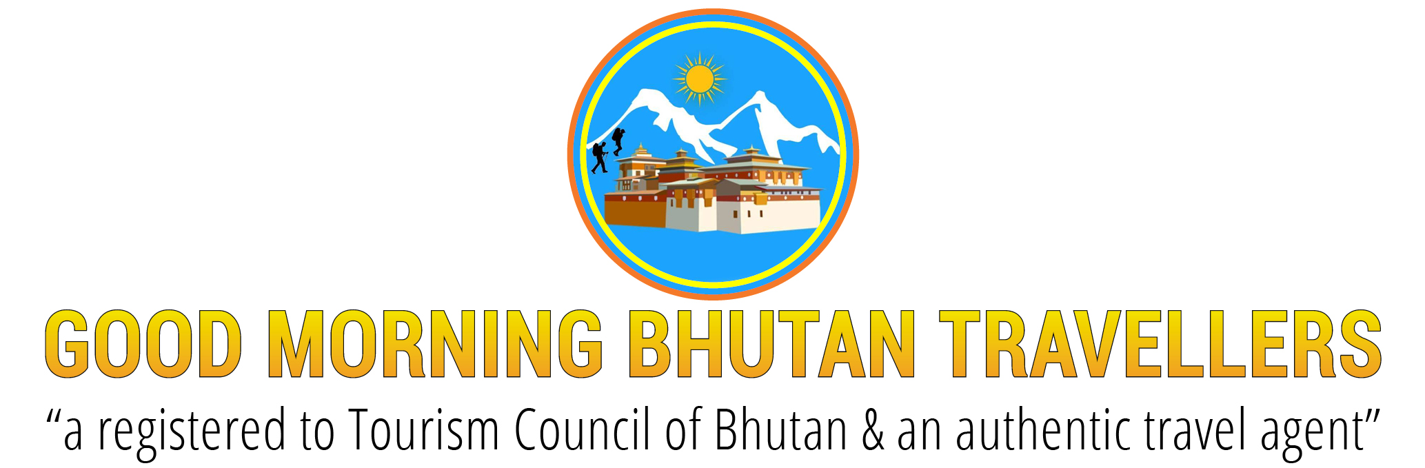 Bhutan logo. Sign with the map of country and colored stripes, vector  illustration. Can be used as insignia, logotype, label, sticker or badge of  the Stock Vector Image & Art - Alamy